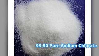 Blanqueamiento de pulpa de papel con clorato de sodio al 99,50%