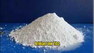 Rutilo TiO2 para opacidad brillante de tinta