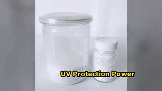 Protección UV de nano dióxido de titanio