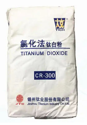 Materias primas blancas del dióxido de titanio Tio2 CR-300 del rutilo