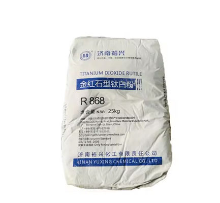 Jinan Yuxing R-868 Dióxido de titanio de alta calidad / alta blancura para revestimientos / pinturas