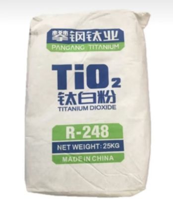 Pigmento blanco de dióxido de titanio TiO2 proceso sulfato 6 sacos de 25kg-1000kg