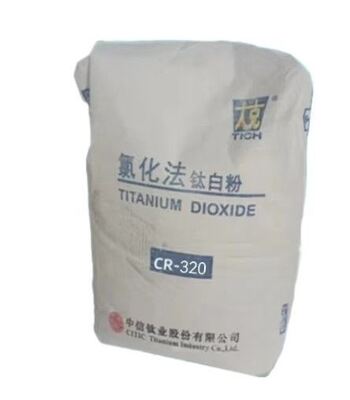 90% TiO2 Content Chloride Process CR-320 Titanium Dioxide with UV Resistance for Bible Paper