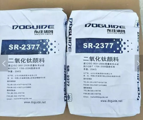 Dióxido de titanio de proceso SR-2377 del sulfato Tio2 para la capa de pintura Cas 13463-67-7