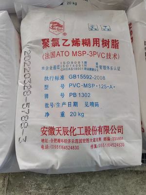 El PVC de CAS 9002-86-2 pega el polvo de la resina del cloruro de polivinilo de la resina Pb-1302