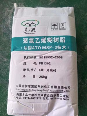 20kg pegan la resina PB-1302 del Pvc pulverizan a CAS No .9002-86-2