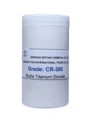 Materias primas blancas del dióxido de titanio Tio2 CR-300 del rutilo