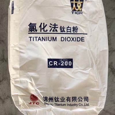 Dióxido de titanio de proceso del rutilo de CR-200 Chlorie para el color blanco del lote principal del PVC