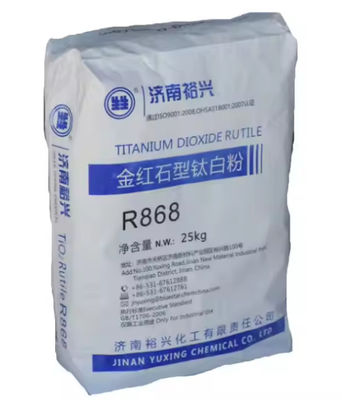 Proceso de sulfato de Jinan Yuxing Dióxido de titanio TiO2 R868 con excelente retención de brillo para el recubrimiento de bobinas