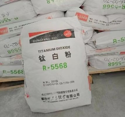R-5568 Proceso de sulfato de dióxido de titanio rutilo 94% Alta densidad