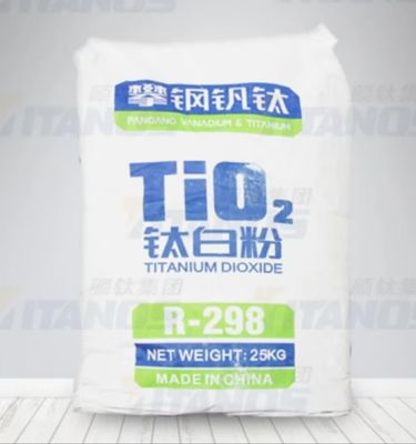 Proceso de sulfato Dióxido de titanio rutilo R-298 con excelente dispersibilidad