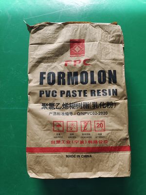 Formulario PR-415 Resina de pasta de PVC valor K 74 para moldear bolsas de 25 kg
