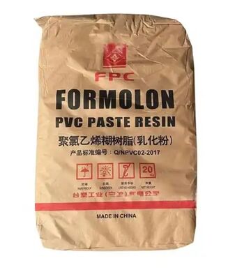 Resina de Pasta de PVC Formosa PR-450 con Valor K de 65, Excelente Espumabilidad y Bajo Peso Molecular para la Producción de Papel Tapiz