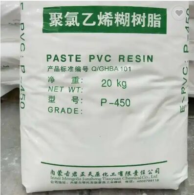 Resina de Pasta de PVC Grado Emulsión P440 con Valor K de 74 y Grado de Polimerización de 1.450±100 para Aplicaciones de Baja a Media Viscosidad