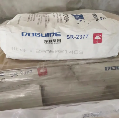 Doguide SR-2377 Dióxido de titanio rútil con tratamiento de superficie orgánico y recubrimiento inorgánico Zr-Al para una excelente dispersión en agua