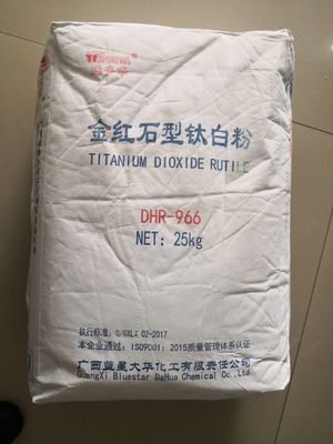 Tipo proceso DHR-966 del rutilo de CAS 13463-67-7 del sulfato del dióxido de titanio