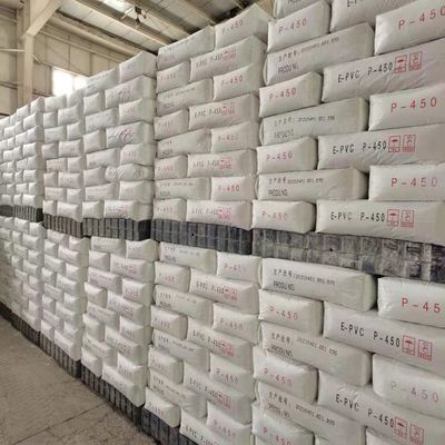 P-450 Paste PVC Resin with Low Standard Paste Viscosity ≤7000 mPa·s Ultra-Low Impurity Particles ≤20 pcs and Low 24h Thickening Rate ≤100%