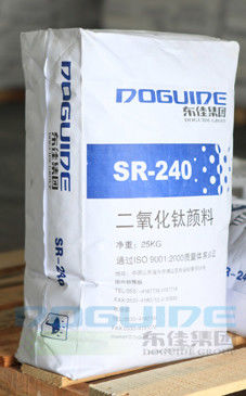 Rutilo TiO2 de Cas No 13463-67-7 para el lote principal SR-240 plástico