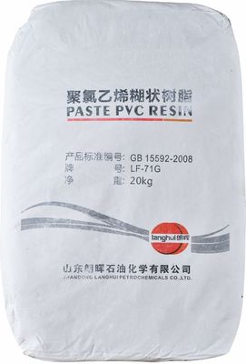 Resina 9002-86-2 de la goma del PVC de Langhui IF-71G para los guantes médicos industriales