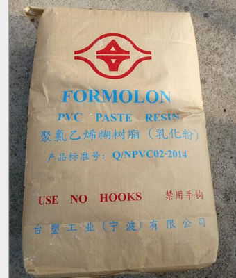 FORMOLON PR-450 Resina de pasta de PVC de baja molécula con viscosidad media del plastilino ≤6500 cps y características de espuma superior