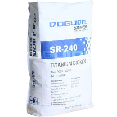 Grado de proceso CAS No del rutilo del dióxido de titanio del sulfato 13463-67-7 Doguide SR-240