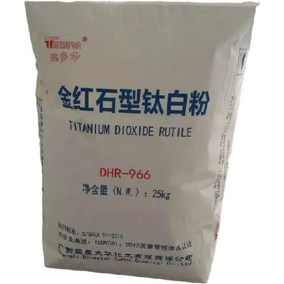 Proceso CAS 13463-67-7 del sulfato del dióxido de titanio del rutilo DHR-966