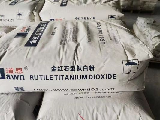 Rutilo TIO2 R-5195 Dawn Rutile Titanium Dioxide Cas del uso de la tinta 13463-67-7