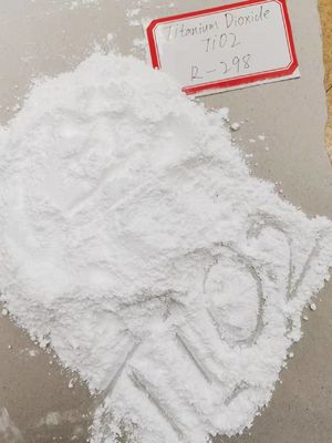 Pigmento blanco Cas 13463-67-7 del dióxido de titanio TiO2 del rutilo del grado R-298 de la industria