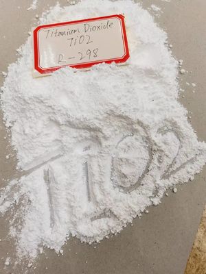 Pigmento blanco Cas 13463-67-7 del dióxido de titanio del rutilo TIO2 de la pintura R-298