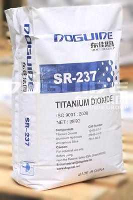 Dióxido de titanio SR-237 del rutilo TiO2 para la tinta baja Cas No del agua. 13463-67-7