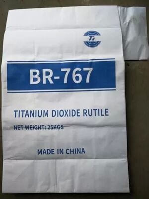 BR-767 Dióxido de Titanio Rutilo con Recubrimiento Superficial Inorgánico de Si/Al y Tratamiento Superficial Orgánico para Aplicaciones Universales